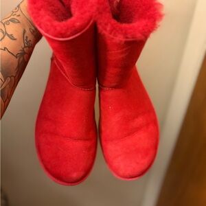UGG Women's Vibrant Red Winter Boots